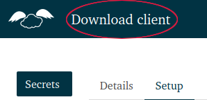 Location of Download button